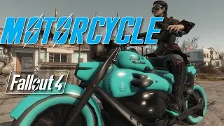 DRIVEABLE MOTORCYCLE - Fallout 4 Mod Review PC