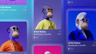 NFT GLASS COLLECTIONS - After Effects template