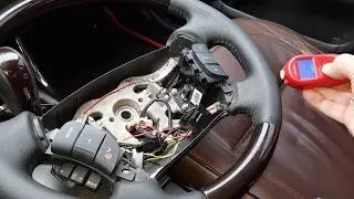 Подогрев руля своими руками на Hyundai Grandeur 2008 часть 5