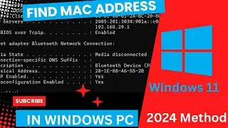 how to find mac address on windows 7, 8, 10 & 11 (2024 Method)