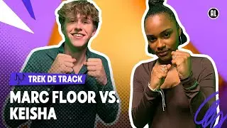 MARC FLOOR TEGEN BRUGKLAS-ACTRICE KEISHA 🎶  | Trek de track | KidsTop20 | Seizoen 2 #3 | NPO Zapp