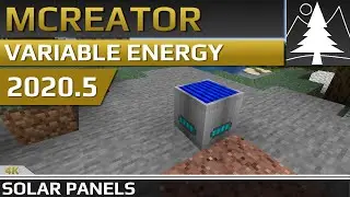 MCreator: Variable Energy | Solar Panel | Tutorial 2020.5