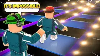 PLAYING Squid Game Impossible Glass Bridge Challenge 2! UNTIL I WIN!
