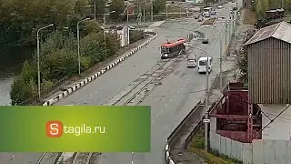 В Нижнем Тагиле новый трамвай снова сошел с рельсов