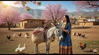 Village Life In Iran: Amazing Cooking & Donkey Riding