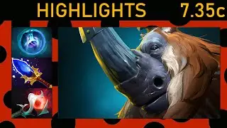✨ 33 Magnus 71% Kill participation! Offlane Highlights 7.35c - Dota 2 Top MMR