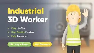 Industry 3D Character Animation for After Effects