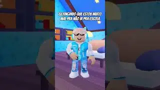 EU FINGINDO QUE ESTOU MUITO MAL PRA NÃO IR PRA ESCOLA😈 