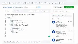 Compiling Python from scratch with Github Codespaces