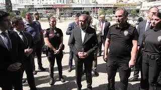 VALİ ŞILDAK, YUNUS TİMLERİ VE BEKÇİLERLE BULUŞTU