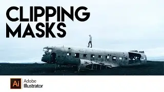 How to create a Clipping Mask in Adobe Illustrator