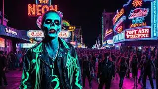 Пикник - Королевство кривых - нарисованный и анимированный Нейросетью.