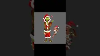 The Grinch - The Christmas Thief Glow Up #short