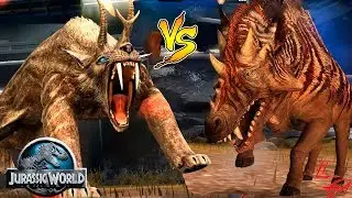Адский Кайнозойский замес Jurassic World The Game