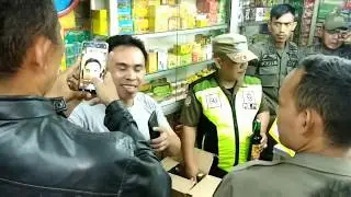 WARUNG JAMU PENJUAL MIRAS  - OLEH TIM TRC SATPOLPP KOTA DEPOK