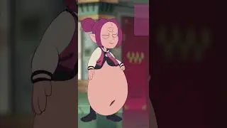 girl vore digestion animation