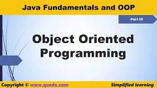 Java Fundamentals and OOP Part III