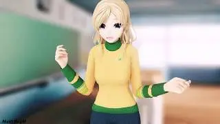 【MMD\\Original motion DL】 Яойщица