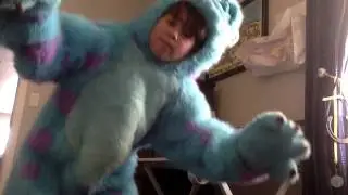Darrin Khan as Sully in Monsters Inc Scene