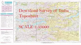 DOWNLOAD SURVEY OF INDIA TOPOSHEET|| HOW TO OPEN SURVEY OF INDIA TOPOSHEET IN QGIS