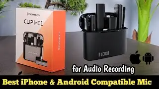 CROSSBEATS CLIP M01 I Best Budget-Friendly Lapel Mic for Broadcasting & Audio Recording