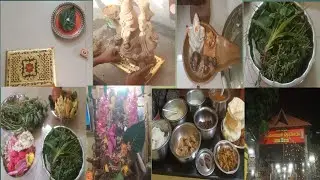 Vlog / எங்க வீட்டு விநாயகர் சதுர்த்தி / terrace garden