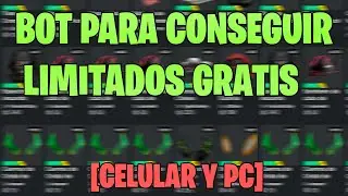 TUTORIAL como tener un bot para conseguir limitados gratis con auto buscador (celular y pc)