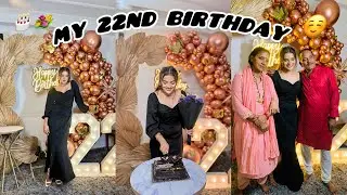 22nd BIRTHDAY VLOG 🎂☺️| BIRTHDAY GIFTS OPENING 🤭| ANNUSOOD |