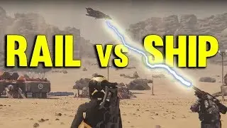 RAILGUN vs SHIP | Star Citizen 3.0 Gameplay PTU Alpha #23