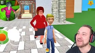 МИСС ТИ НА АЙФОНЕ Прохождение игры Scary Teacher 3D