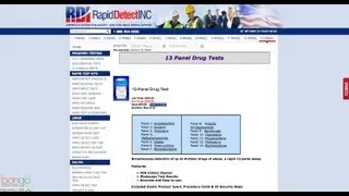 Rapid Detect Inc's 13 Panel Drug Test