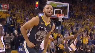 Stephen Curry checks in and drains a 3 Pointer straight away | Warriors vs Pelicans Game 2 |