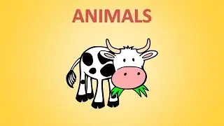 Английский для детей. Учим животных