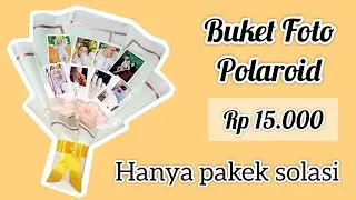cara membuat buket foto polaroid murah kekinian #buketsimple #shortvideo  #shortsyoutube #shorts