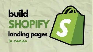 Build Shopify Landing Pages in Canva with SEO