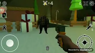 Экстрим- Прохождение Рождественской главы Grandpa and Granny House Escape