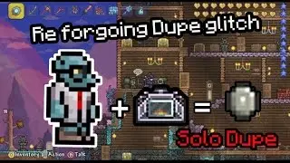 Terraria: Solo Duplication Reforging Glitch! (Xbox 360/PS3) [PATCHED]