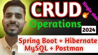 Spring Boot CRUD Operations | Eclipse IDE | Postman | MySQL |