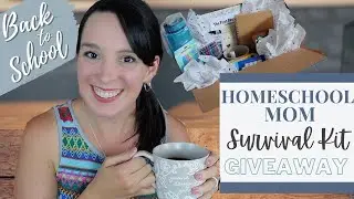 HOMESCHOOL MOM SURVIVAL KIT Giveaway | My Favorite Back to School Supplies for Homeschool Moms