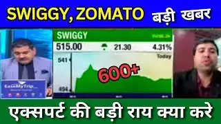 Swiggy share news today, Zomato share news today, Target price Tomorrow, buy or sell ?, Technical