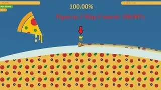 Paper.io 2 Map Control: 100.00% (Circling the Whole)
