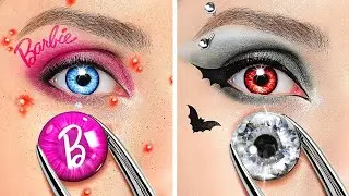 İNEK BARBIE ve POPÜLER VAMPİR 🦇 Müthiş İnek Barbie Dönüşümü ve Kullanışlı Güzellik Tüyoları 123 GO!