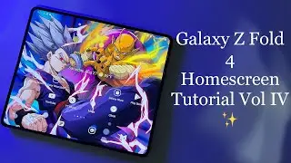 Samsung Galaxy Z Fold 4: Homescreen Tutorial IV 💥BEAST MODE 💥