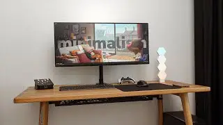 My dream desk setup | Minimalism [eng.subs]