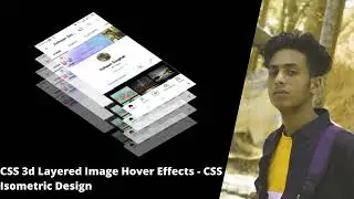 CSS 3d Layered Image Hover Effects CSS Isometric Design in 2022 with Source code | jishaansinghal