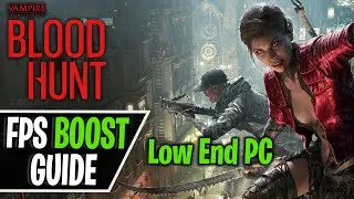 How to Fix Lag in Vampire: The Masquerade Bloodhunt | FPS Boost/LAG and Stutter Fix | Config Files