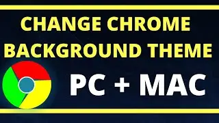 How to Change Google Chrome Background And Theme | PC + MAC |