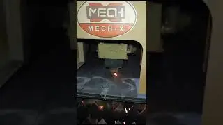 Laser cutting 20mm MS #cutting #lasercuttingmachine #lasercutting  #Mech-X