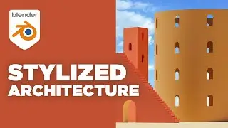 How To Make Stylized Architecture Design in Blender
