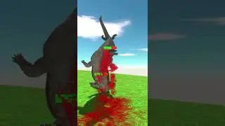 KOMODO DRAGON VS SALTWATER CROCODILE - ARBS - Animal Revolt Battle Simulator #battle #arbs #games